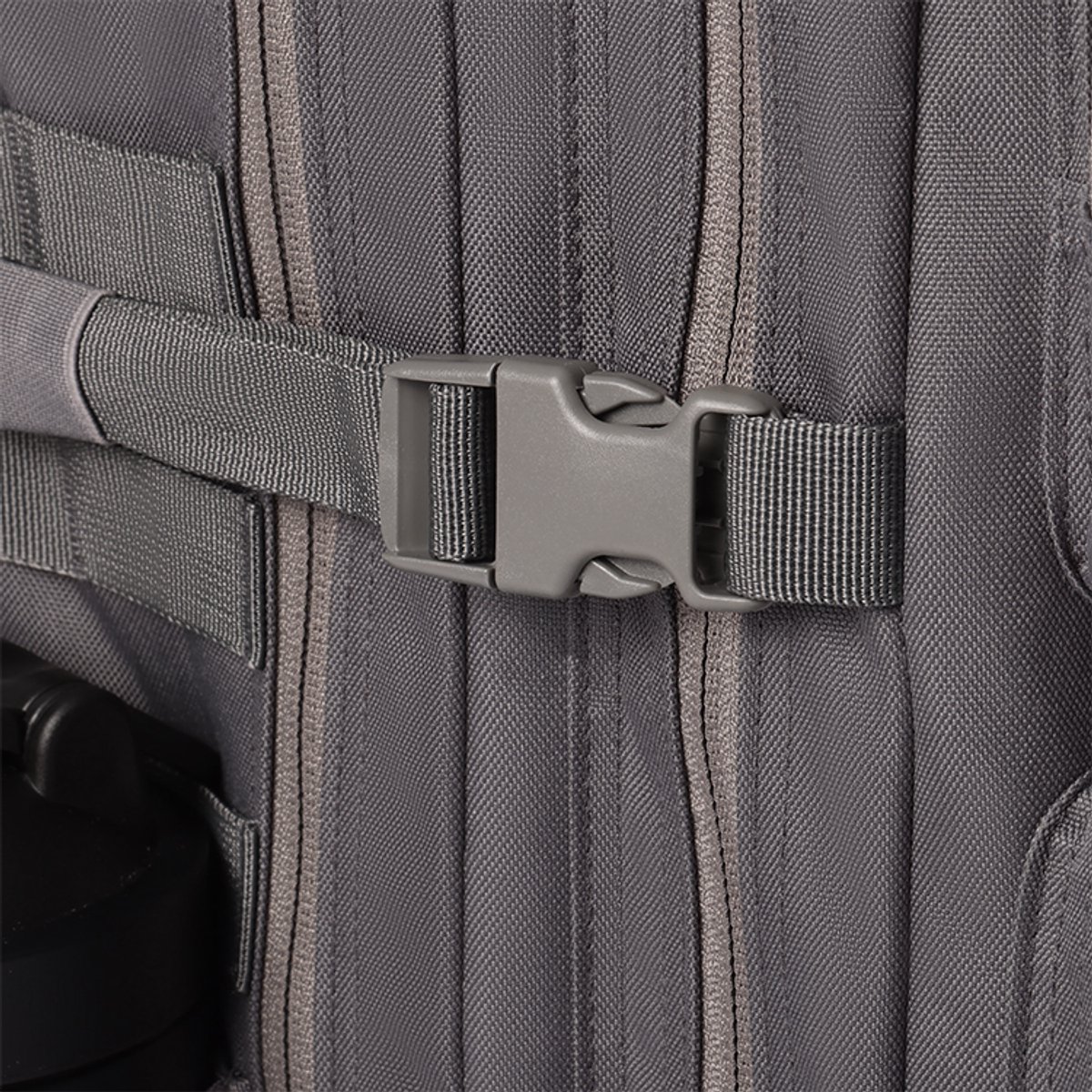 GRIND-RX Tactical Backpack 45L - Sport & Travel Rugzak - Waterbestendig - Laptopvak - Multifunctionele Gym Tas - Urban Grey – foto 4
