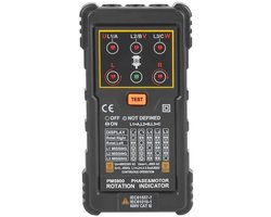 Peakmeter Ms5900 Motor Fase Rotatie Indicator - 3 Fase Testmachine