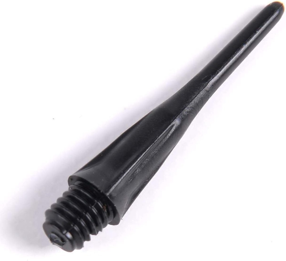 1000 plastic dart tips voor elektronische dartpijlen, 2BA draad, inclusief flanellen tas en gereedschap