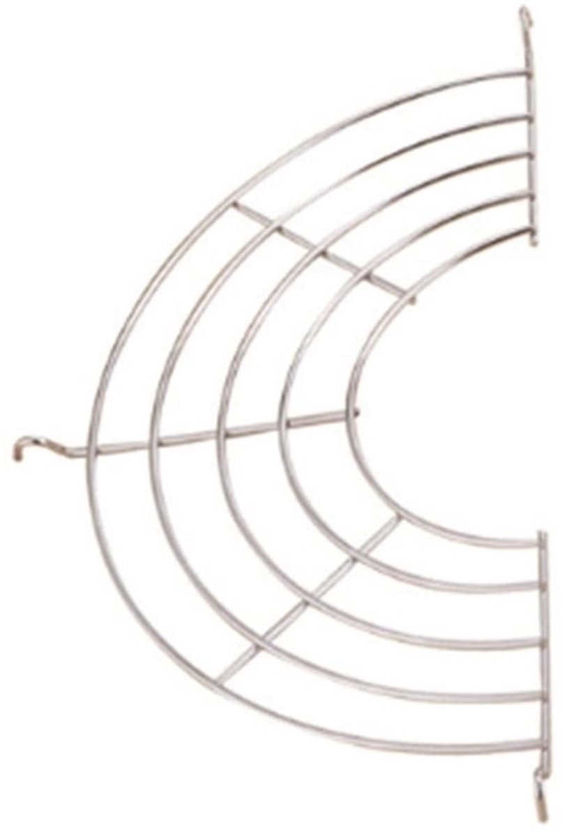Stainless Steel Semicirkel Olie Drain Rack - Wok Koelrek - 27.5/33.5cm