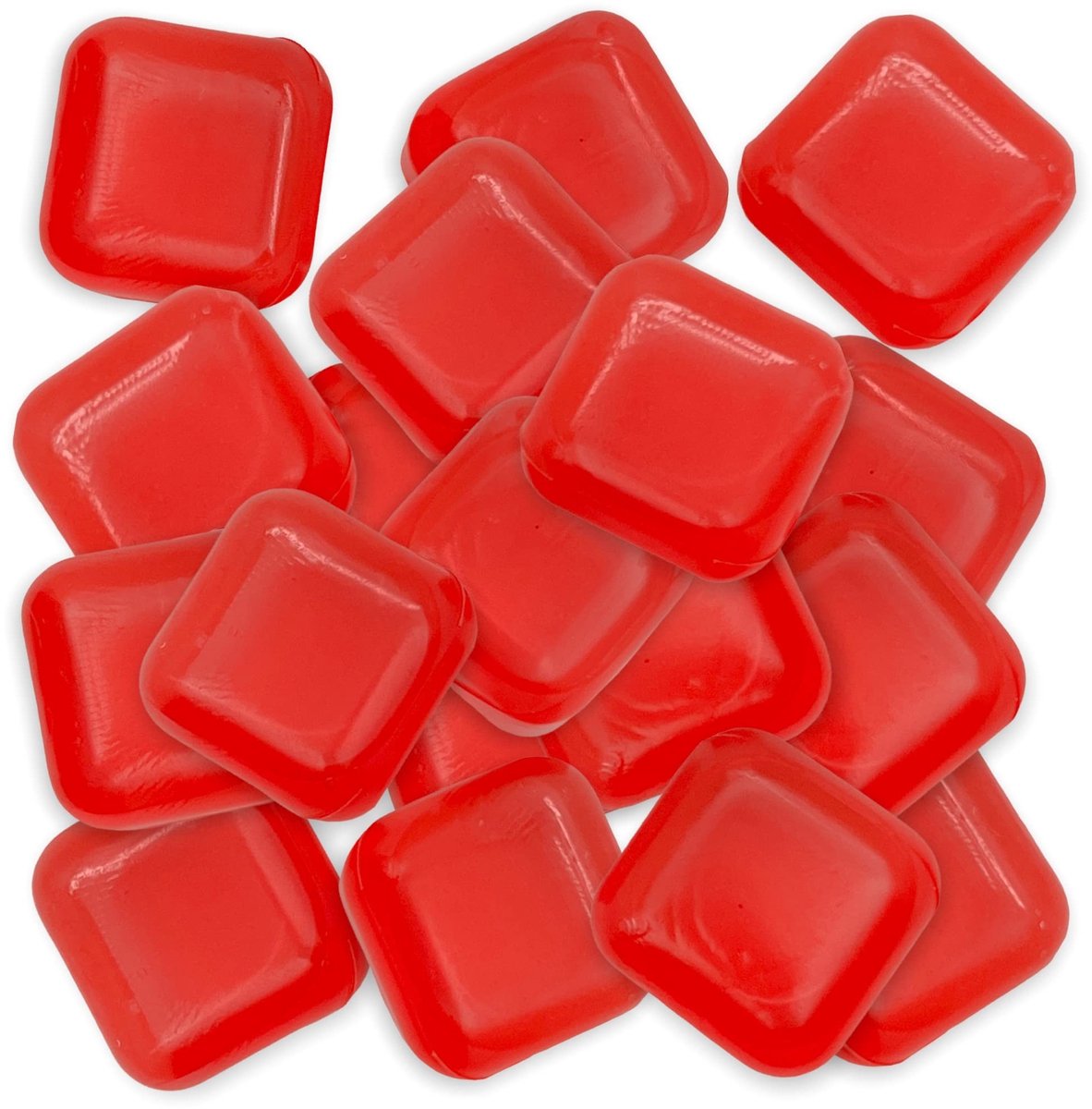 Store_7 - IJsblokjes - Koelen van dranken - Set van 18 oranje kubussen - Ideaal voor barbecuefeest - Geen verdunning van dranken - Perfect voor war...