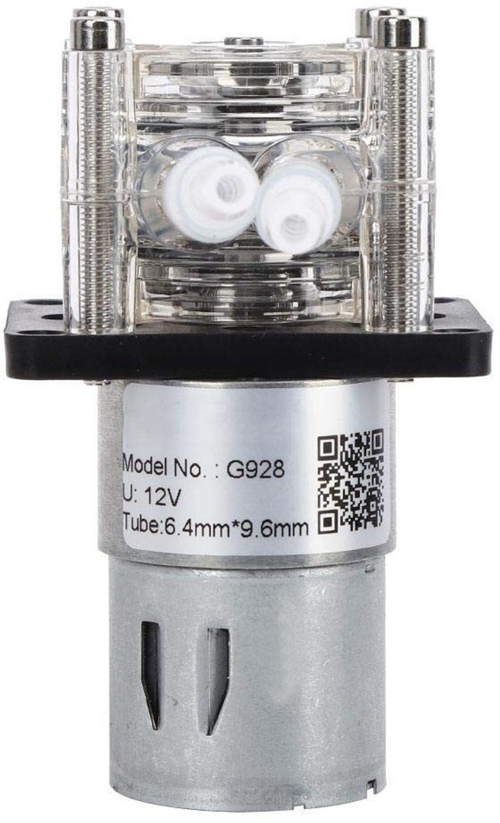 Livia home - Peristaltische Pomp - Grote Stroom Pomp - Duurzaam en Stille werking - 500mL/min - Metende Pomp - Perfect voor Aquariumlaboratorium - 12V