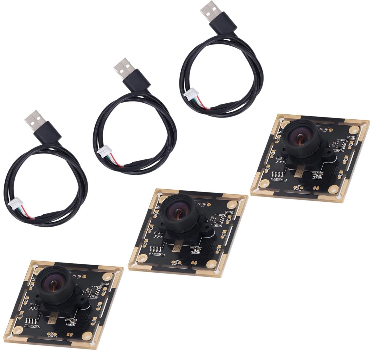 Livia home - USB Web Camera Module - 1MP - 30 FPS - 100 Graden Vervorming Panorama - Voor Computer en Laptop - Perfect voor Streaming