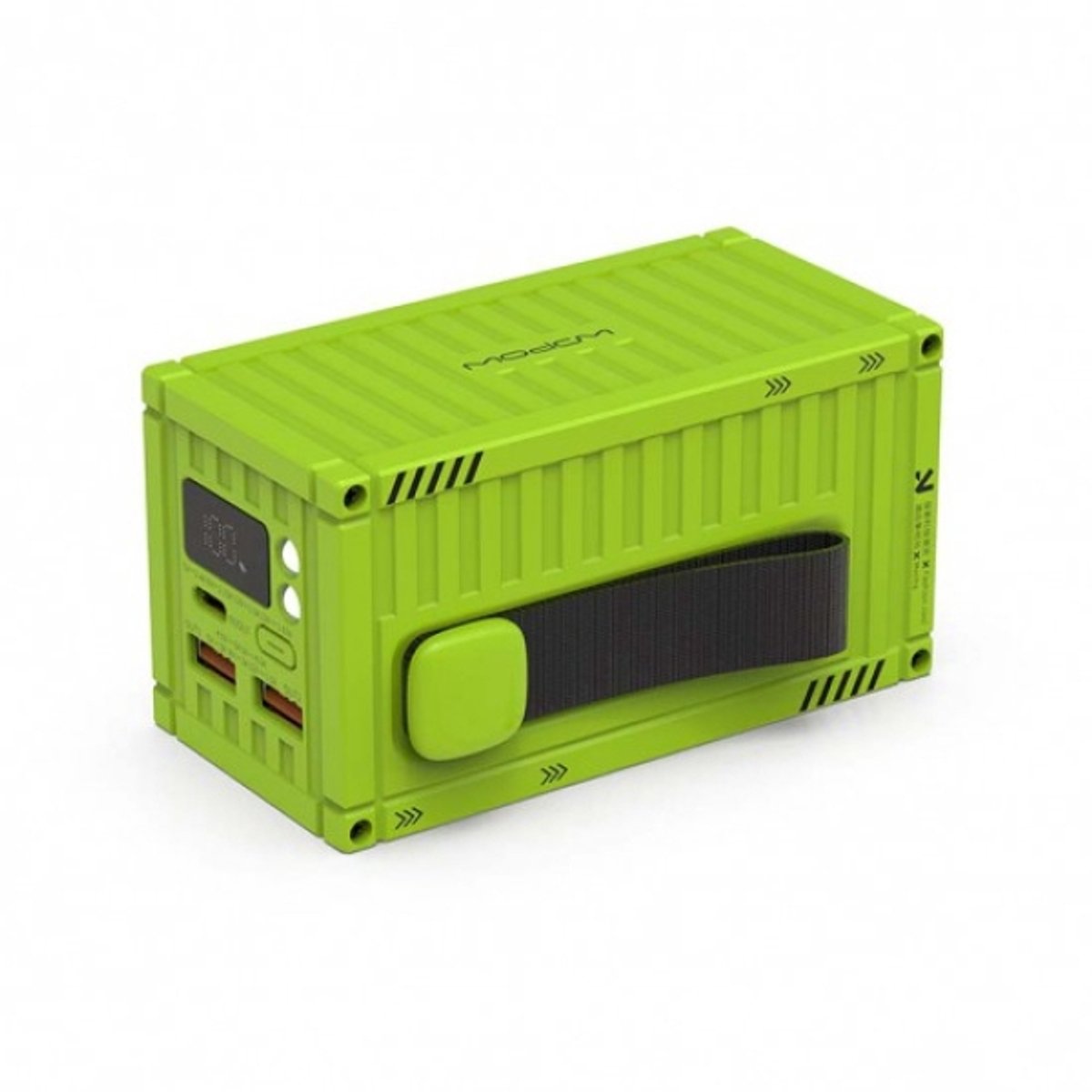 Wopow Powerbank met 3 USB-Poorten (1x USB-C + 2x USB-A), PD32, 20.000mah, 22.5W, Groen, 6933185722945