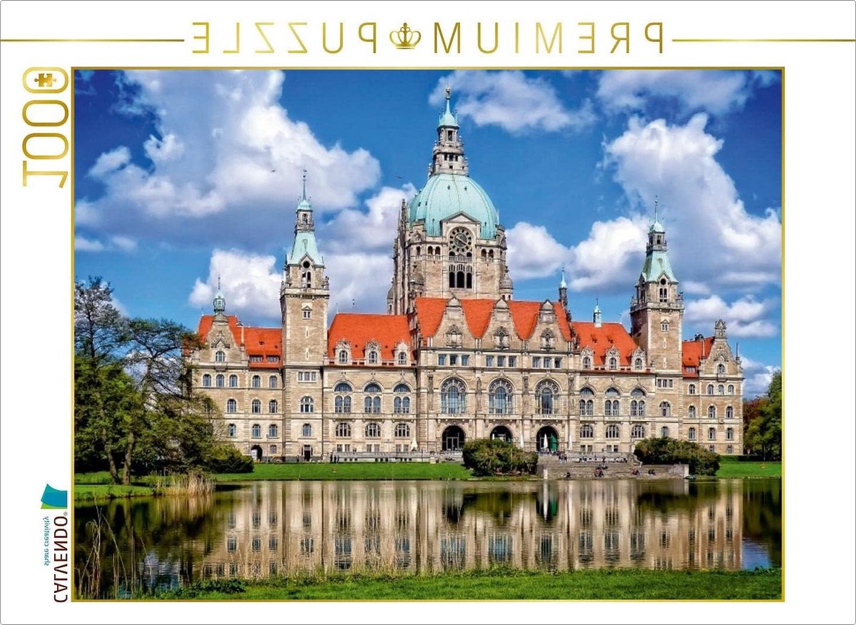 Legpuzzel 1000 stukjes - Foto puzzel - Ontspannen tijdverdrijf - Gemaakt in Duitsland - 64 x 48 cm - Meerkleurig