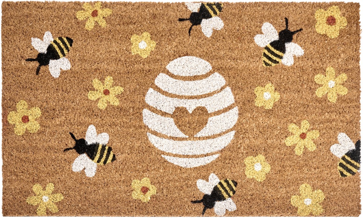 BELIANI KIGALIK - Deurmat - Naturel - 40 x 60 cm - Kokosvezel