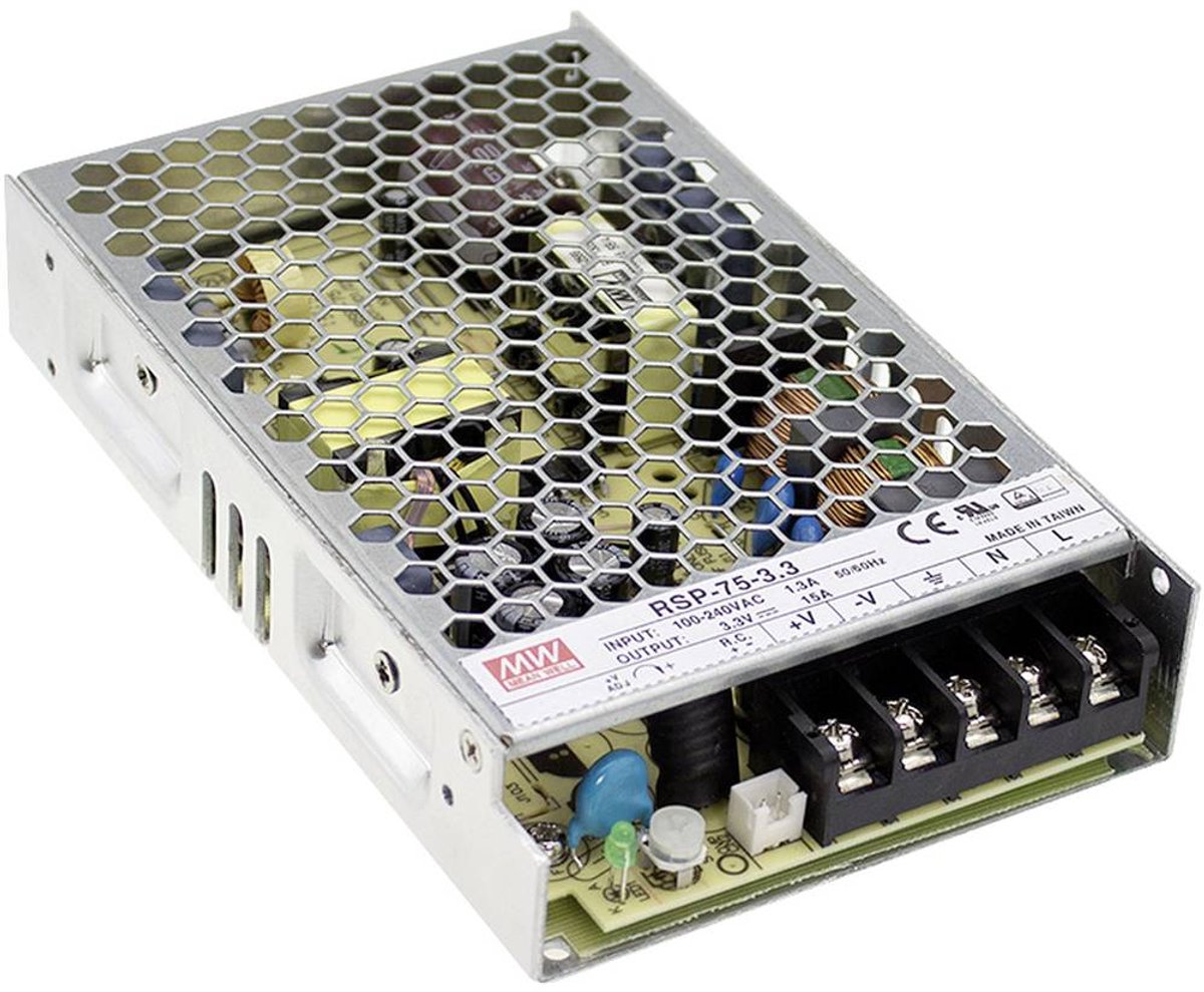 MW Mean Well RSP-75-13.5 Schakelnetvoedingsmodule 13.5 V/DC 5.6 A 75 W