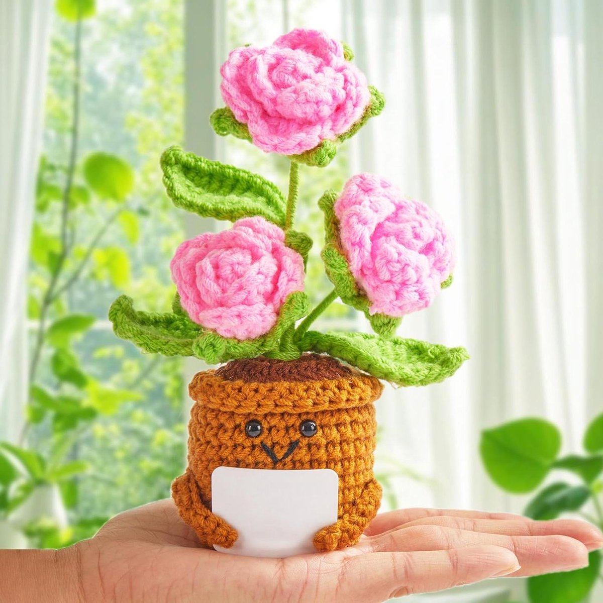Rozen cadeau - Bloemen decoratie - Cadeau geven - Handgemaakt - Meerdere stuks - Roze