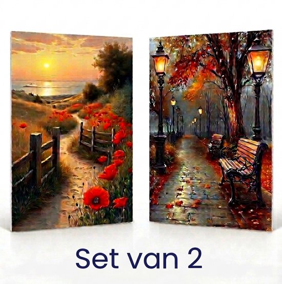 Lienz® Diamond Painting volwassenen 30x40cm - Rond -Landschap