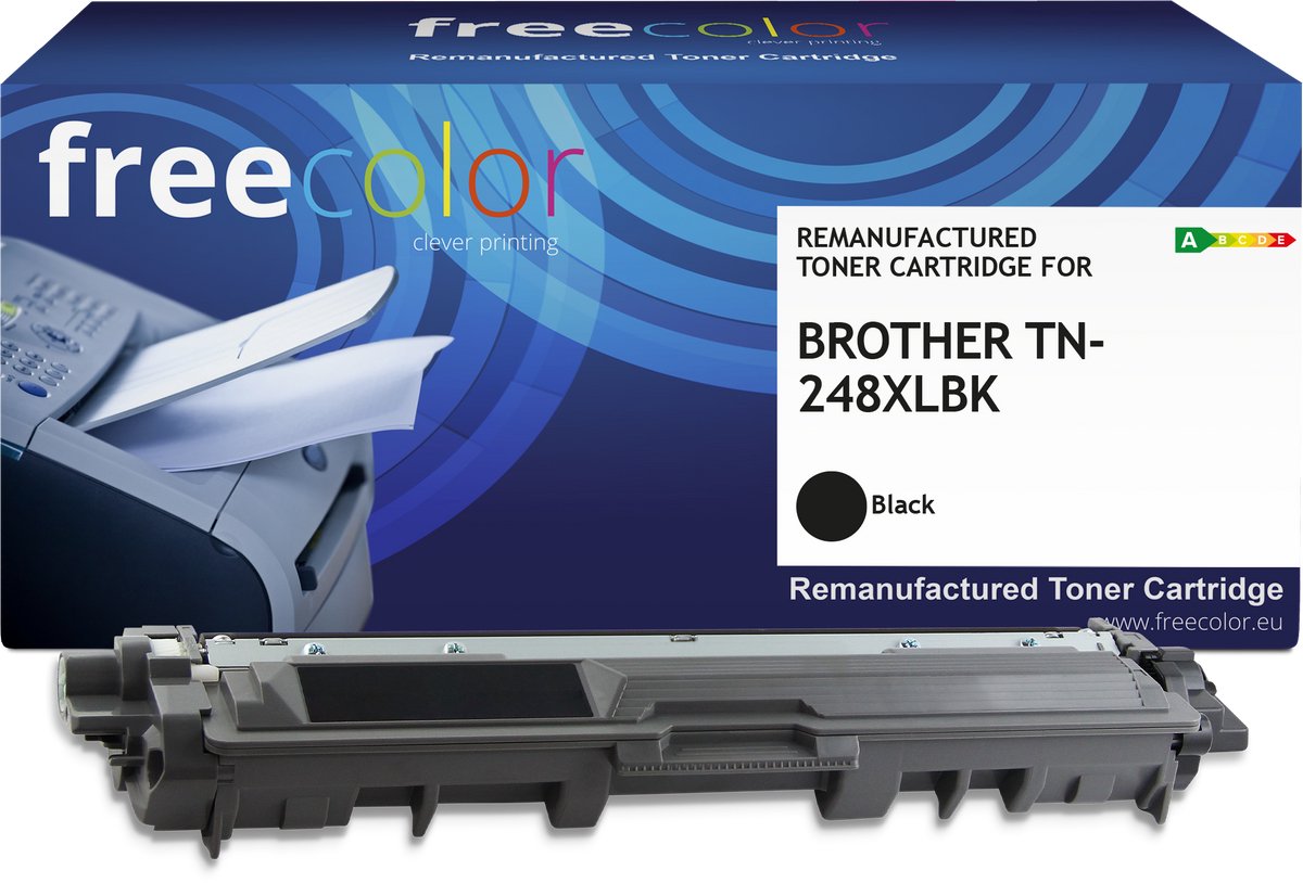 BROTHER TN-248XLBK - toner FREECOLOR - HC- Black 3000p