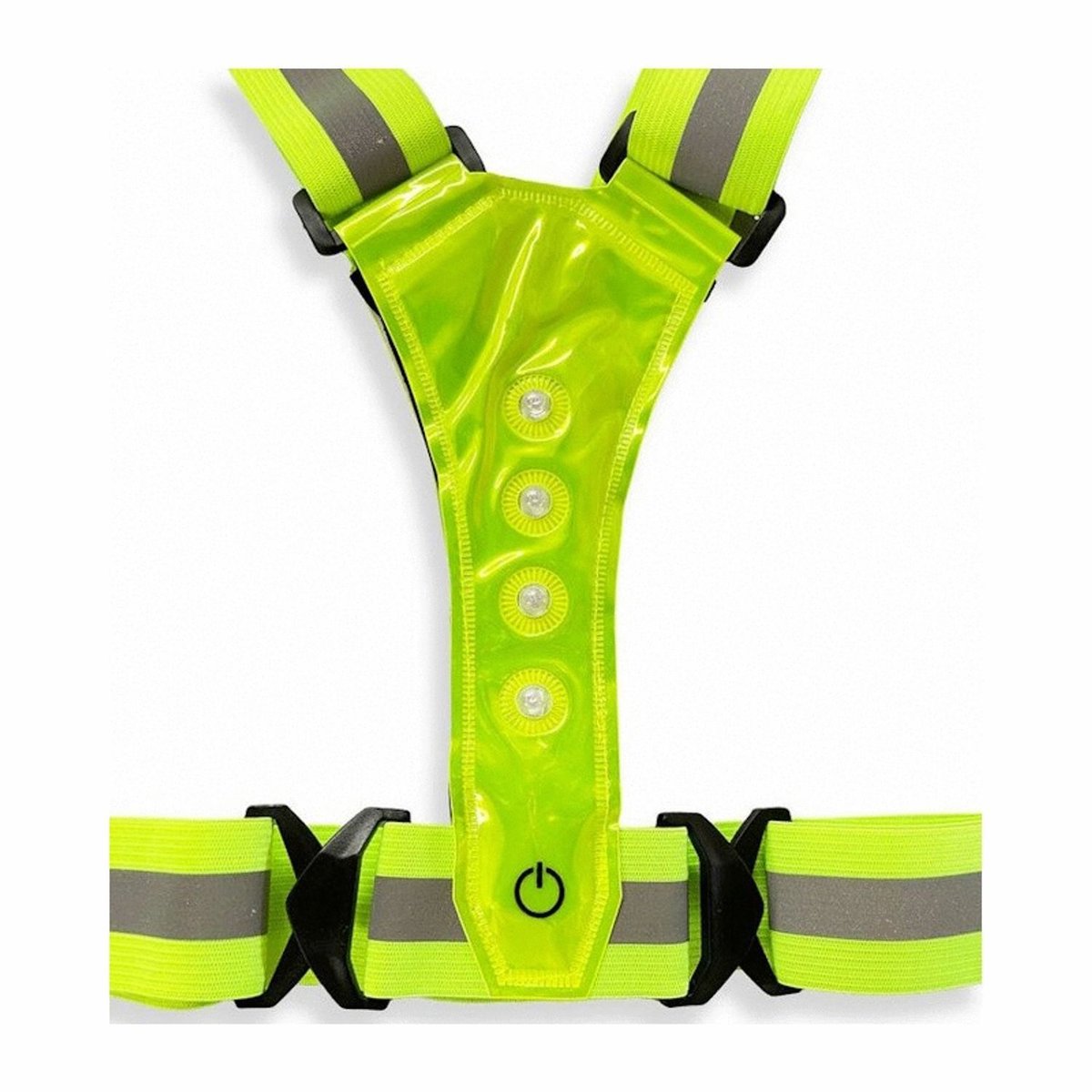 Led Vest - Veiligheidslicht - Geel One Size