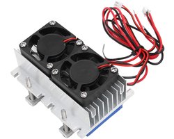 Golden crown - Thermo-elektrische Peltier-koeler - 12V Koelsysteem - Snelle Koeling - DIY Kit - Koelkast Koeler - Geschikt voor Thuisgebruik - Compact