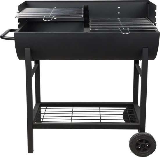 "ELITE" BARBECUE MET METALEN REK - 89 × 47 × H89 CM van Merkloos — afbeelding 4
