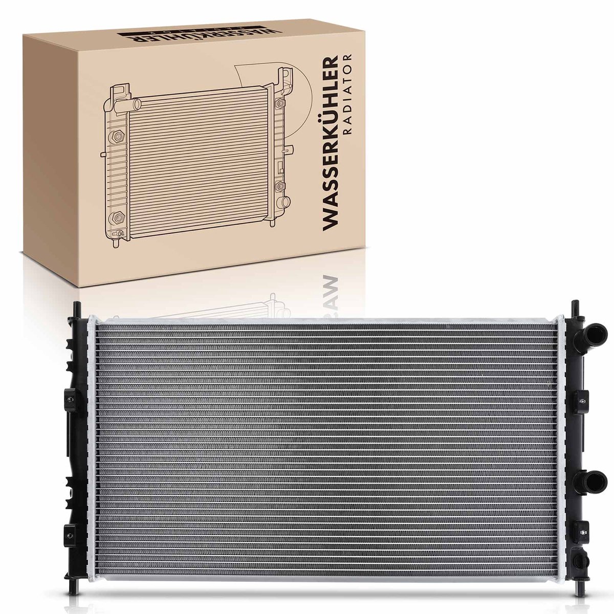 Frankberg 1x radiator waterkoeler motorkoeler voor Chrysler