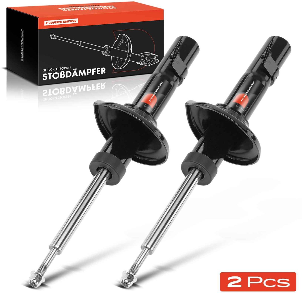 Frankberg 2x Demper gasdruk