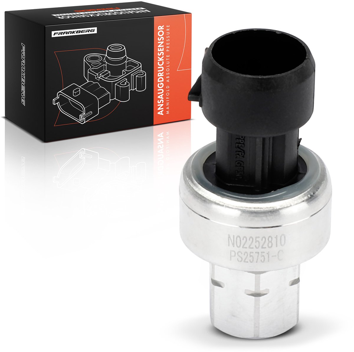 Frankberg 1x Sensor Drukschakelaar Airco voor Renault