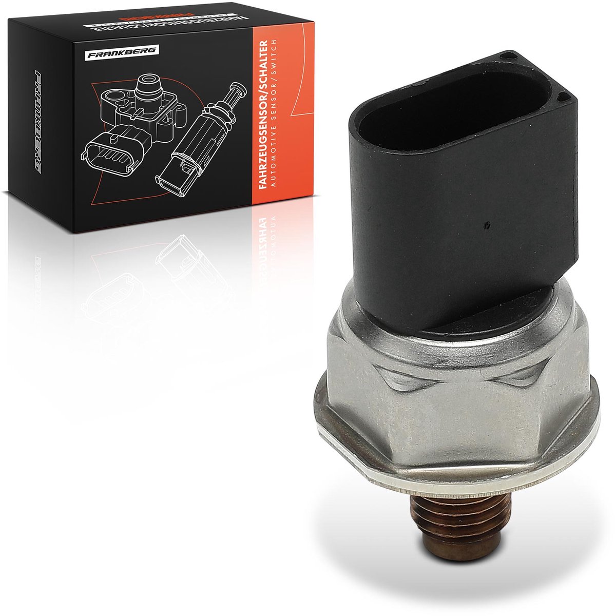 Frankberg 1x sensor brandstofdruk druksensor voor VW