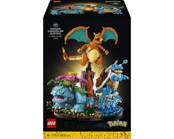 LEGO Pokémon Venusaur, Charizard en Blastoise - 72153