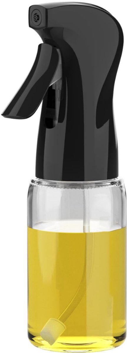Olijfolie Sprayer - Oliedispenser - Spuitbus Voor Olijfolie - Zwart - 200 ML
