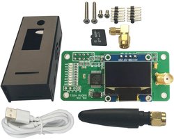 Hotspot met antenne - DMR Dstar Ysf - Digitale radio - Compacte behuizing - 8x8x3 cm - zwart