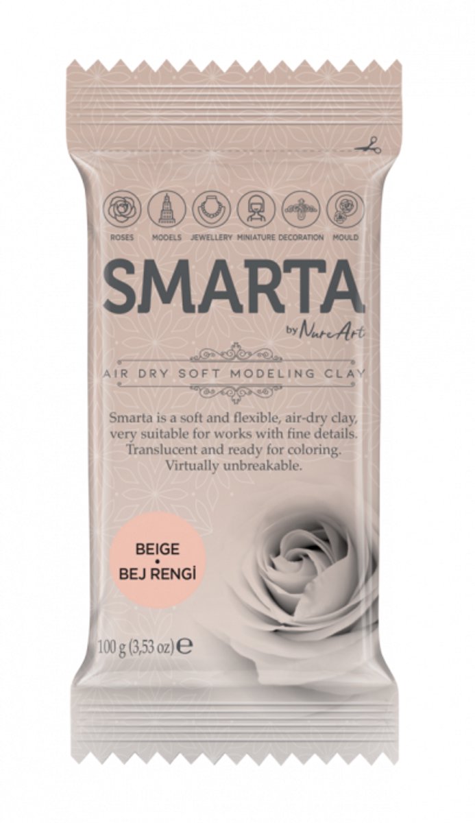Smarta Beige - Skin Tone 100g - Zelfhardende klei