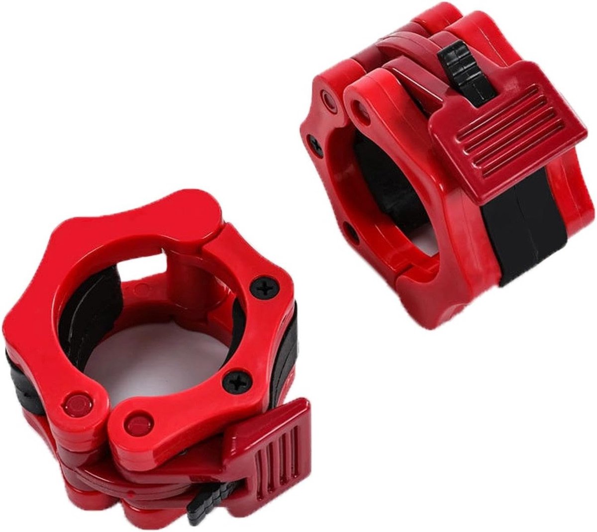 Snelle Ontgrendelingsclips voor Halters - Set van 2 Barbell Clips voor Krachttraining, Gewichtheffen en Professionele Fitness