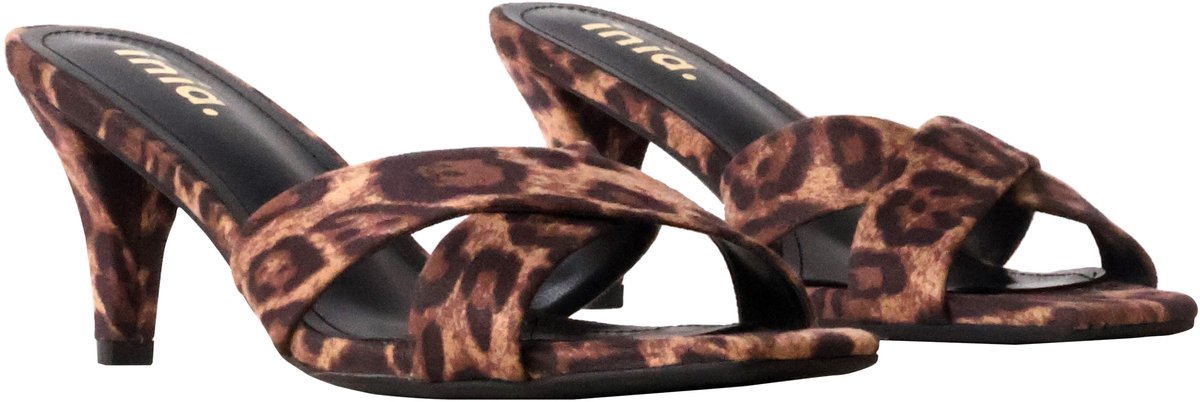 Inia-sandalen met hak