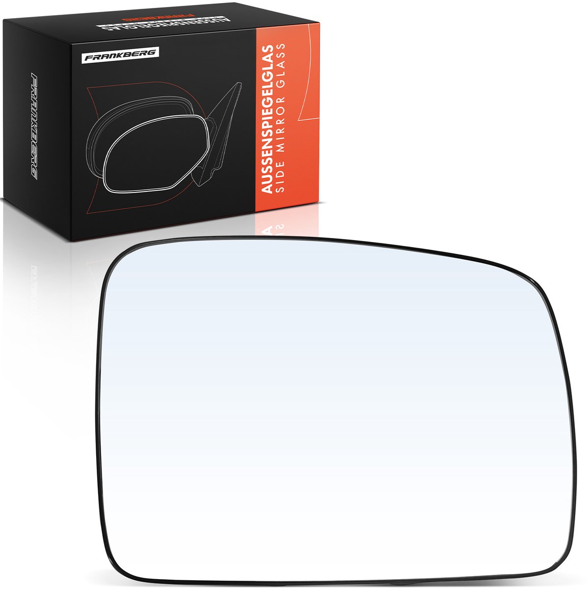 Frankberg 1x Buitenspiegelglas rechts voor Land Rover Discovery III L3