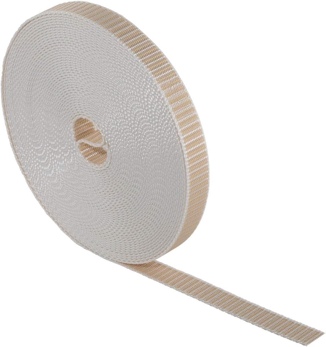 Schellenberg 81201 Rolluikband 18 mm x 12 m Rolluikband, geweven, rolluiktape, beige