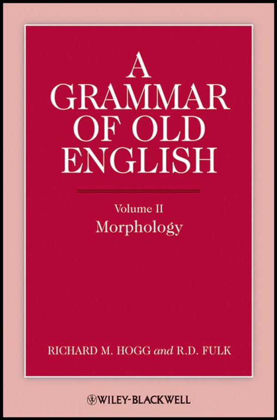 A Grammar of Old English - cover