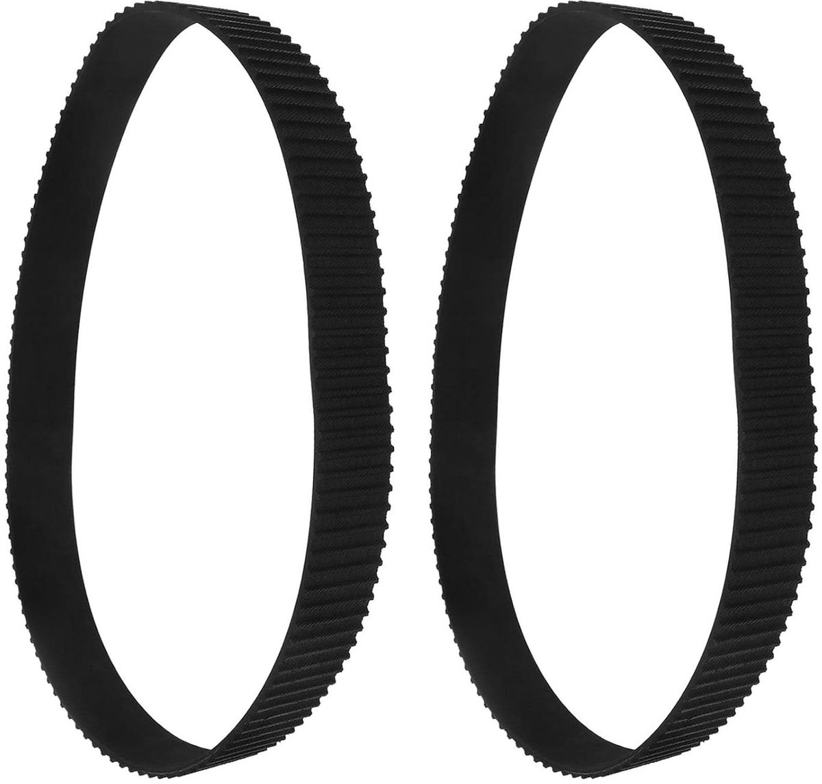 Zaagaandrijfriem - Gesloten lus riem - Zaagmachine aandrijving - Duurzaam rubber - 610 mm omtrek - Zwart