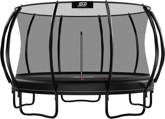 VLT Altura – Trampoline 366 cm – Verticaal veersysteem – Extra springruimte – Veiligheidsnet