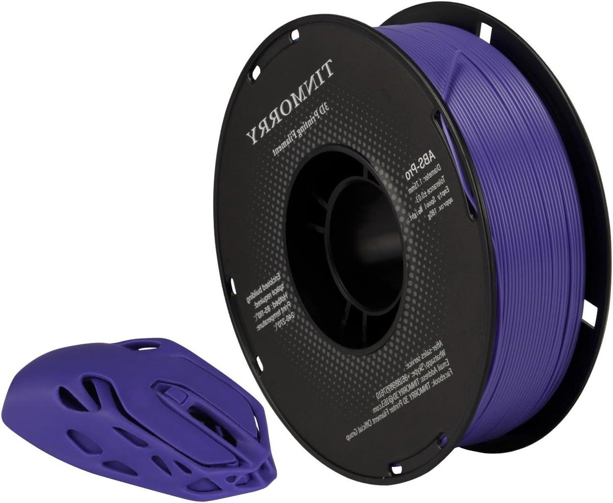 3D Printer Filament - ABS Pro - Functionele Componenten Printen - Hoge Hittebestendigheid - 1 kg - Paars
