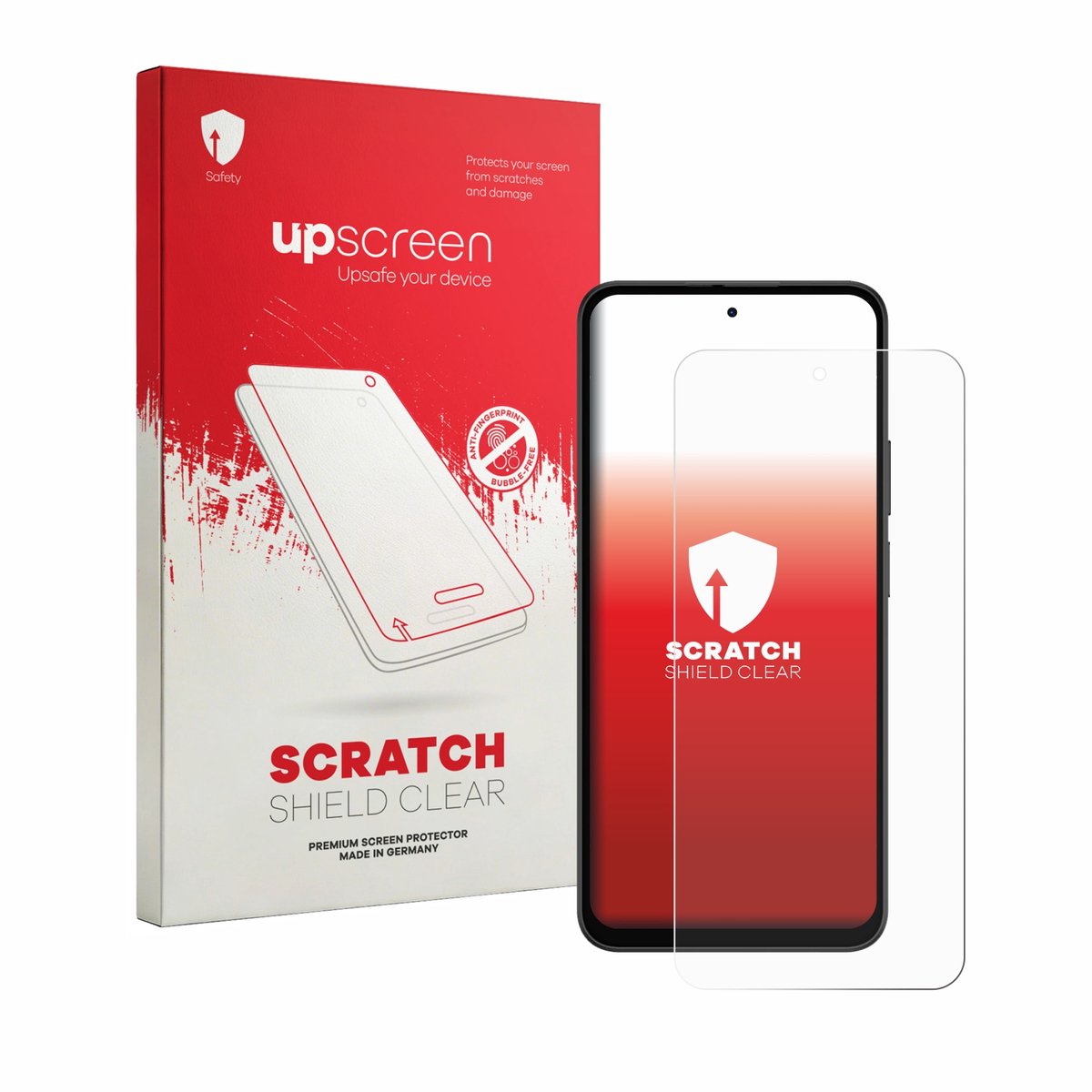 upscreen - Screenprotector voor Doogee B10 Pro - Folie Beschermfolie transparant