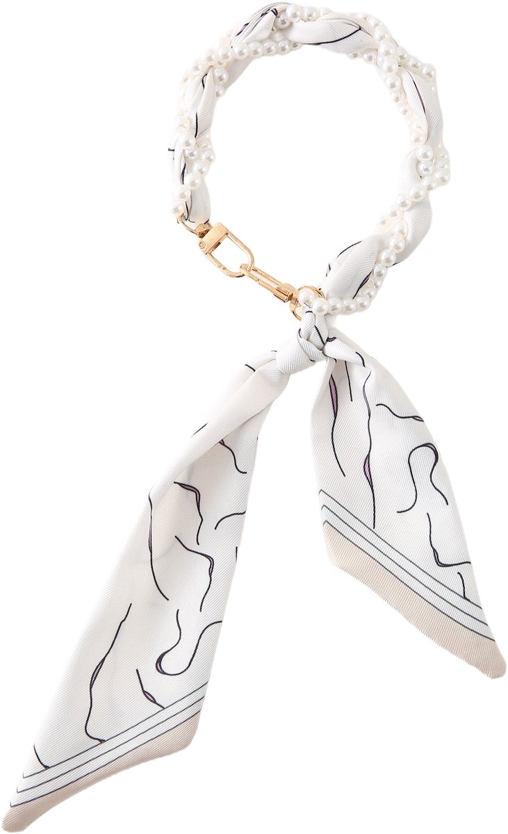 Emilie collection - telefoonkoord - tassenhanger - bag charm - parels
