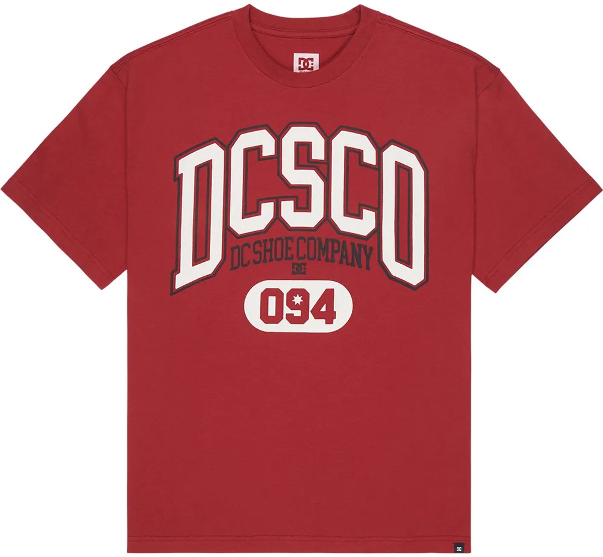 Dc Shoes Elective T-shirt Met Korte Mouwen M Man Rood