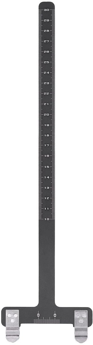 aladdien - Recurve Boog T Heerser - Boog String T Vorm - Stevig Materiaal - Meetinstrument - Precisie en Duurzaamheid - Geschikt voor Boogschutters ..