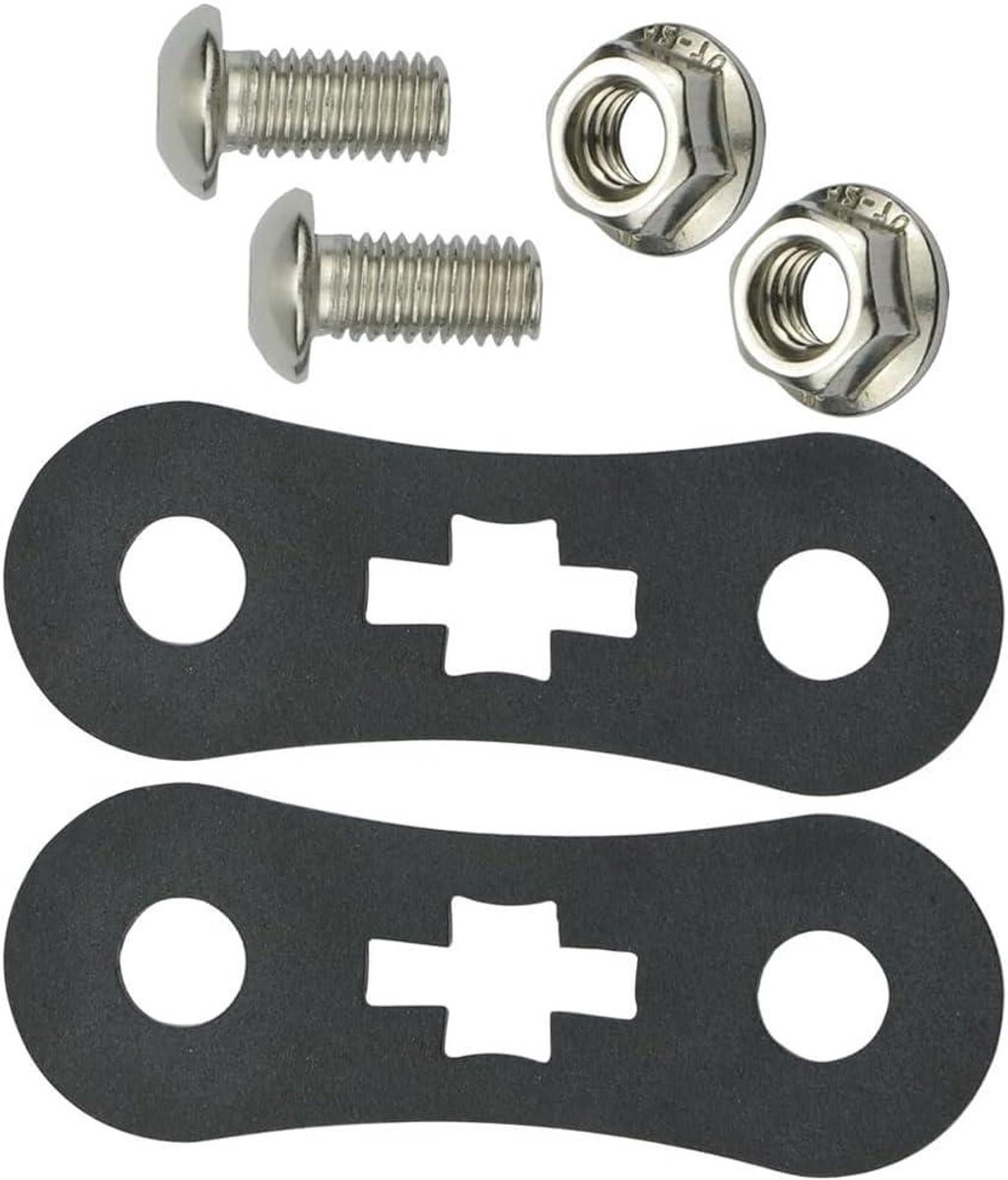 Tank Lift Risers - Motorfiets Verhogers - Brandstoftank Verstellen - Premium IJzer Materiaal - 2 Stuks - Zwart