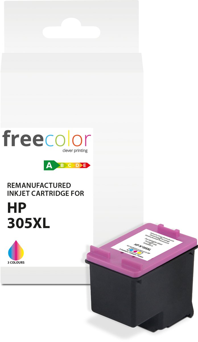 HP 3YM63AE - FREECOLOR - HC- 3 Colours 18ml