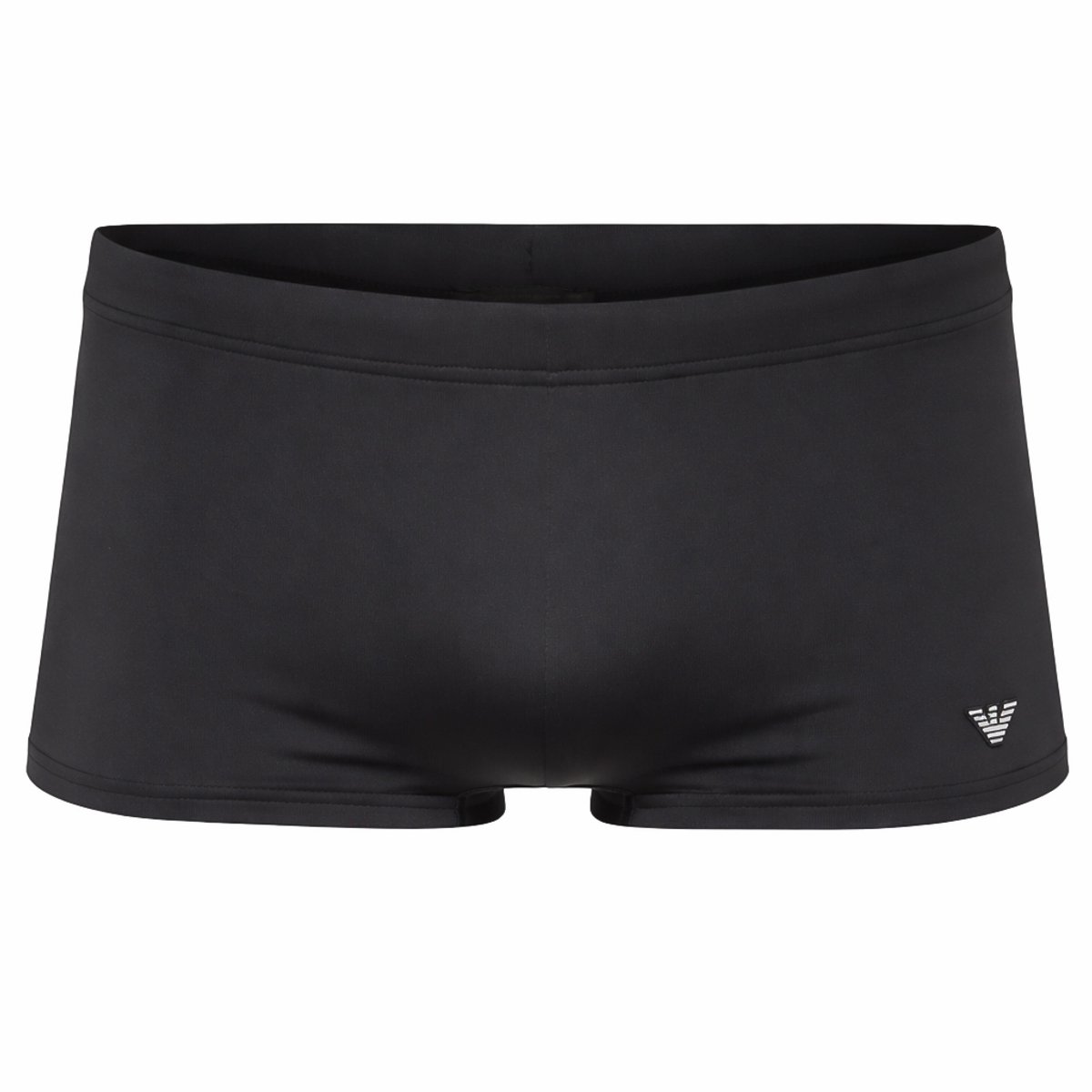 Armani Zwemboxer met mini logo zwart