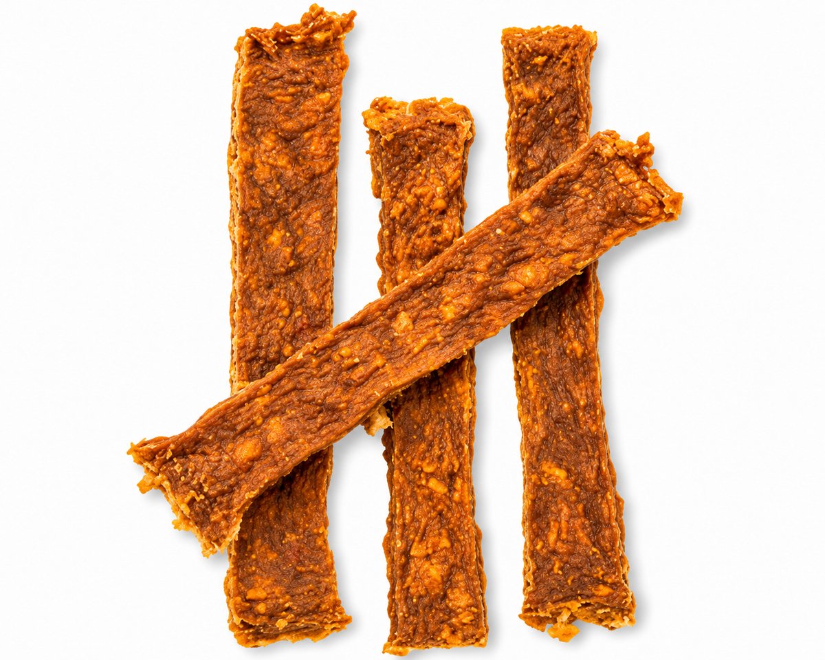 PURE VLEESSTRIPS KONIJN 19CM 250G | HONDENSNACKIE