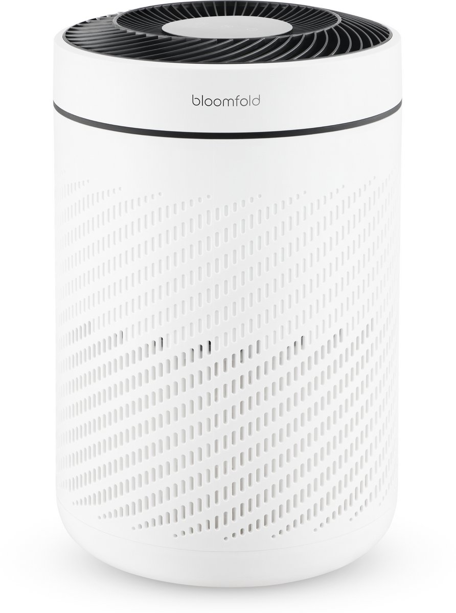 Bloomfold Luchtreiniger - Air Purifier - HEPA 13 filter + koolstoffilter - CADR: 250m3/h - Luchtkwaliteit indicator - Slaapstand