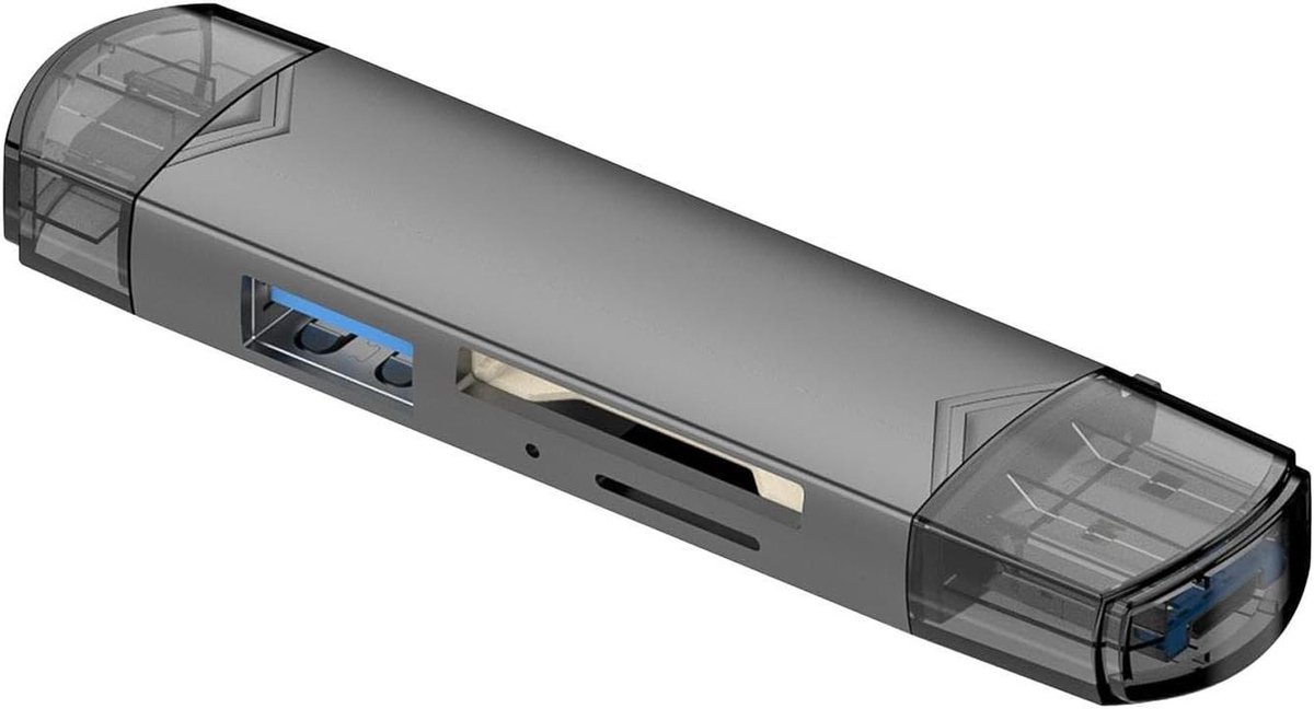 USB-stick - Geheugenkaart - Bestanden Opslaan - Hoge Snelheid - 1 GB - Grijs