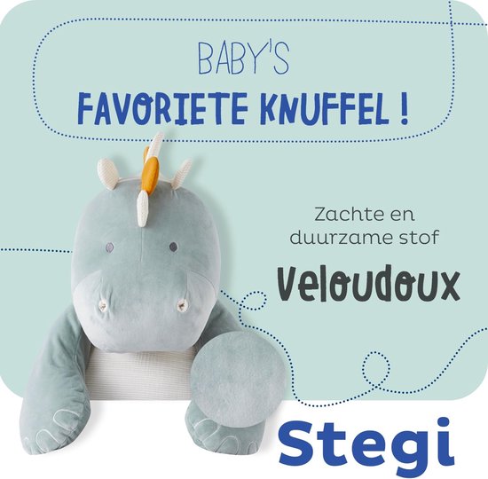 Zachte Knuffel Olifant van Biologisch Katoen - Klein, 25 cm - Ideaal voor Baby's en Kinderen — afbeelding 5