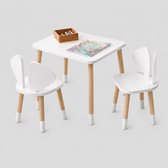 Cozy Collections - Kindertafel Met Stoeltjes - Kinderbureau en stoelen- Eethoek set kinderen - Peuters tafel - Speeltafel - Montessori kindertafel - Kindermeubelen Set 1 t/m 7 Jaar