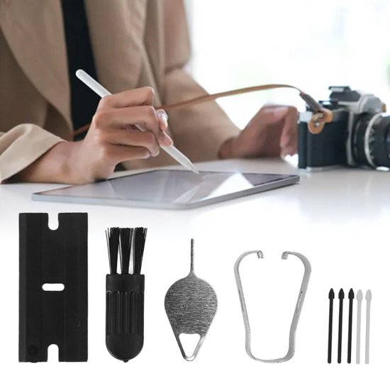 MTTproducts- Stylus Penpunten Vervangend - 5 Stuks - Geschikt voor Galaxy Tab S9/S9+/S9 Ultra/S9 FE - ABS Materiaal - Geen Krassen - Eenvoudig te Gebruiken — afbeelding 2