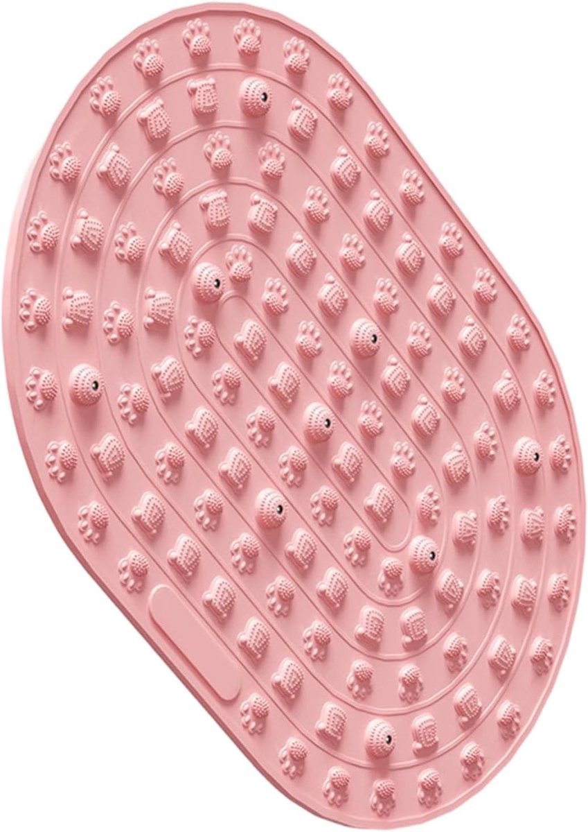 Voetmassagepad Siliconen - Acupressuur Mat - Ontspanning Thuis - Antislip Structuur - 45 x 75 cm - Grijs