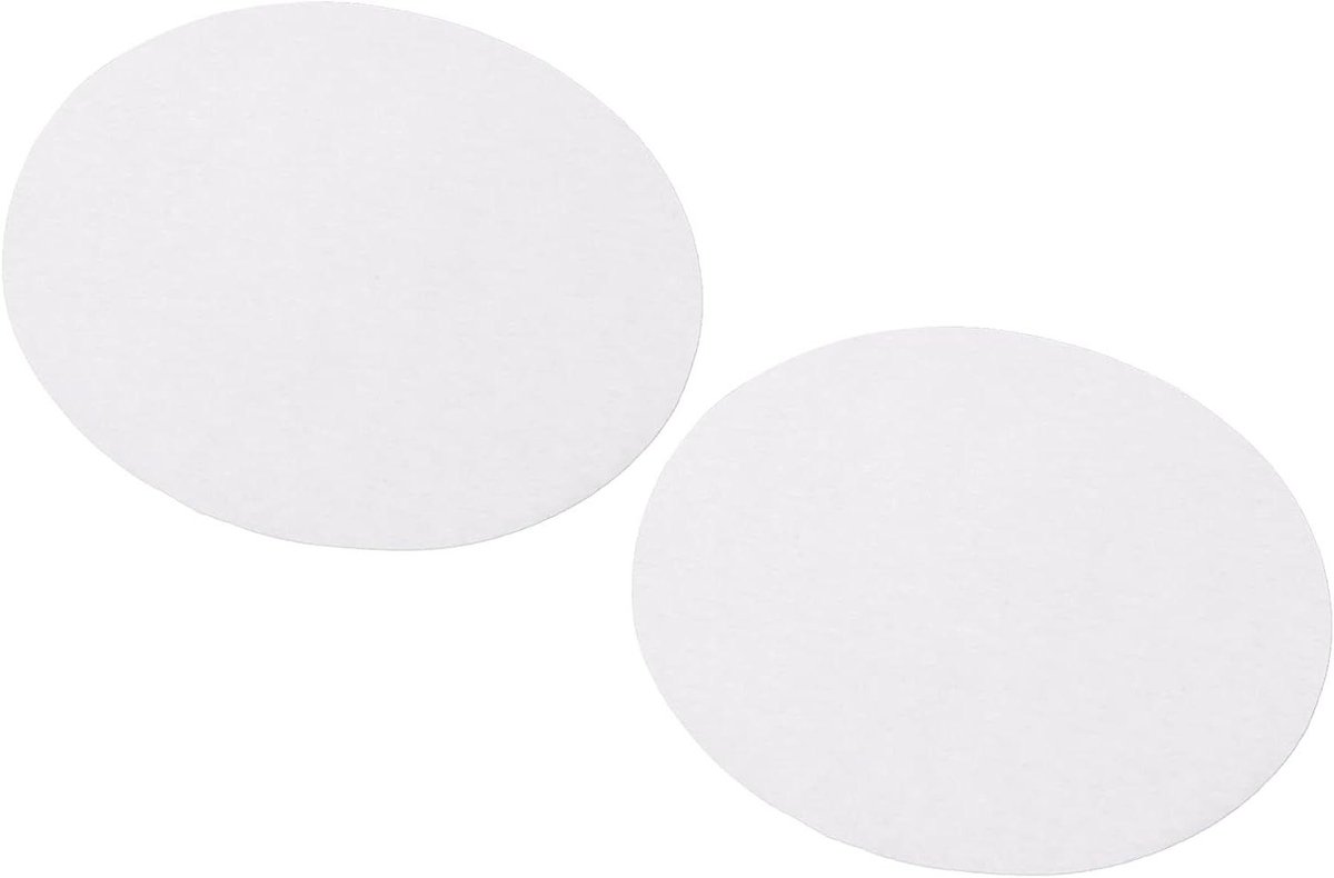 500 stuks 4,5 - antiaanbaklaag rond bakpapier barbecue papier cake liner perkament papier magnetron oven papier