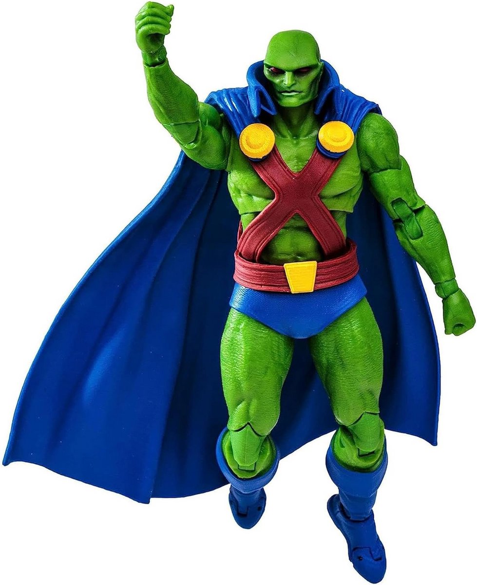 Martian Manhunter 18 cm Ultra Articulated Actionfigure Gold Label