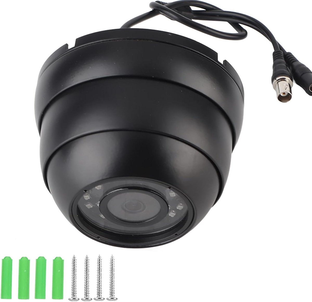 Bewakingscamera Dome - HD Camera - Voertuig Beveiliging - 120 Graden Groothoek - 1080p Resolutie - Zwart